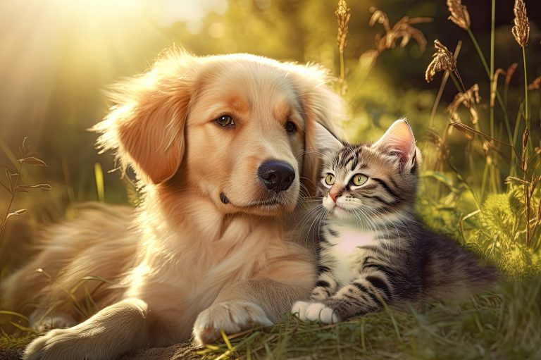 Tiere als Familienmitglieder unterstützen